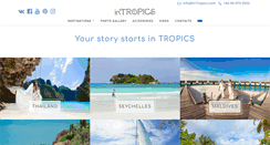 Desktop Screenshot of intropics.com